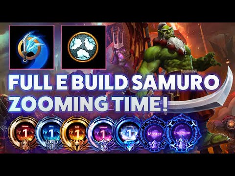 Samuro Bladestorm - FULL E BUILD SAMURO ZOOMING TIME! - Bronze 2 Grandmaster S1 2023
