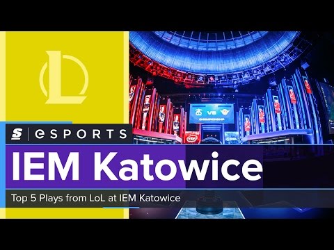 Top 5 League of Legends plays from at IEM Katowice