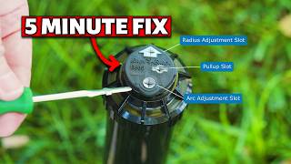 How to Adjust Rain Bird 3500 &amp; 32SA Rotor Sprinklers (Beginner’s Guide)
