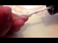 Nail Art Tutorial Patterned French Tips
