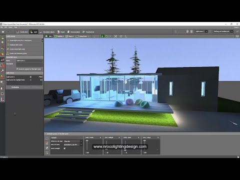 Daylighting Calculation in Dialux evo