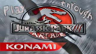 #4K #60fps 遭難者救出戦ガンシュー！#KONAMI "JURASSIC PARK Ⅲ/ジュラシック・パーク 3" Full Play! 2001 Light Gun Games
