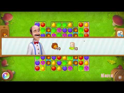 Gardenscapes Level 32. No Boosters used