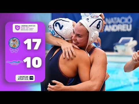 HIGHLIGHTS | CN Sant Andreu Fly Past ZV De Zaan | Water Polo Super Cup Women