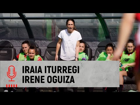 Imagen de portada del video Irene Oguiza & Iraia Iturregi | post Athletic Club 0-2 Valencia CF | J21 Liga F