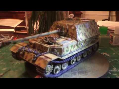 building Tamiya's 1:35 scale Sd.kfz.184. Schwerer jagdpanzer "Elefant"
