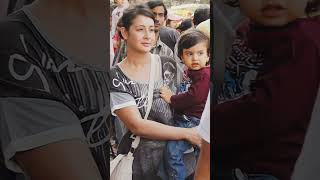 Download lagu 💕💞Preeti jhangiani with her husband Parvin Dabas#cute kids Jaivesh Dabas#ytbshorts_viral# mp3