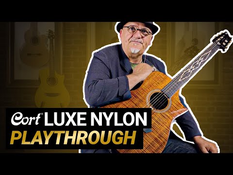 Демонстрация звучания классической гитары Cort LUXE Nylon BR