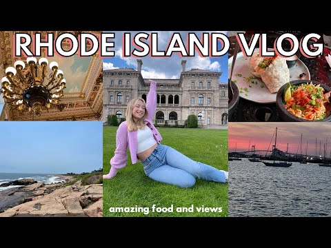 RHODE ISLAND VLOG 2021: exploring Newport, The Breakers, Brown University & more (plus great food)