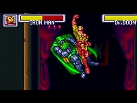 Marvel Super Heroes in War of the Gems Super Nintendo