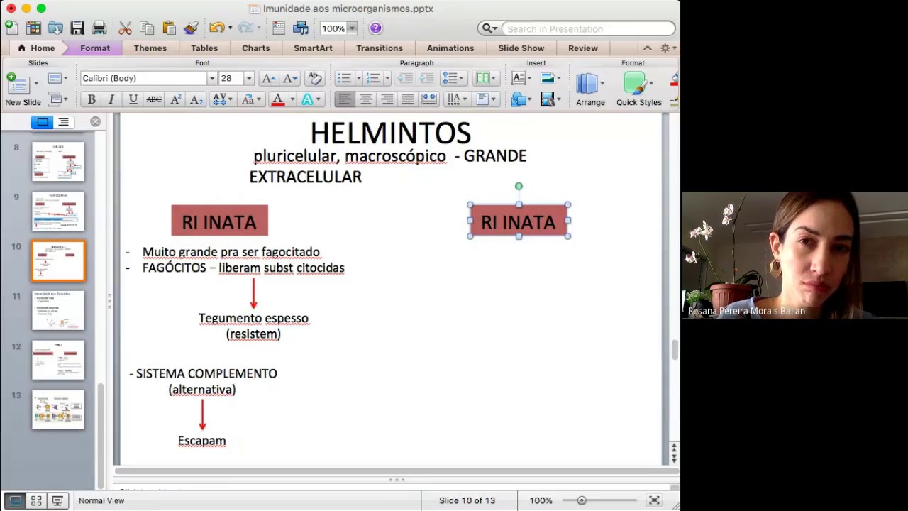 Helmintos: reposta imune