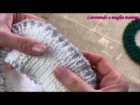 Come fare una mezza costa 1x1 ai ferri per creare un collo alto perfetto! Knitting High Neck base!