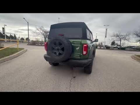 2022 Ford Bronco Black Diamond 4 Door Advanced 4x4 in Green for sale at Pine Tree Ford in Woodbridge, ON