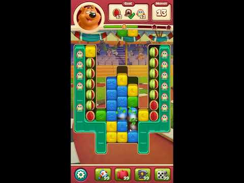 Toon Blast Level 7904 - NO BOOSTERS 🐻🐺🐱 | SKILLGAMING ✔️