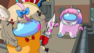 【手描き】ぽうぽうの犯行を目撃してしまった んなたんw【姫森ルーナ/尾丸ポルカ/ホロライブ切り抜き漫画】