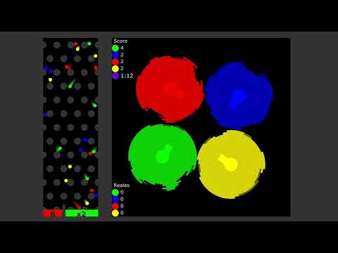 Multiply or Release x Dynamic Core Destruction - Marble Race in Algodoo