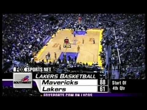Kobe leads biggest comeback in Lakers history (down 27 at start of 4th) vs Mavs 2002