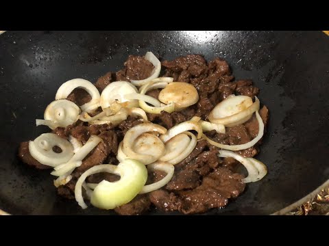 How to make Filipino Beef steak