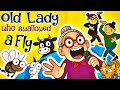 There Was An Old Lady Who Swallowed A Fly Nursery Rhyme For Kids
