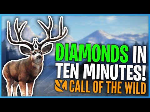How I Find Diamonds Every 10 Minutes! | theHunter Call Of The Wild