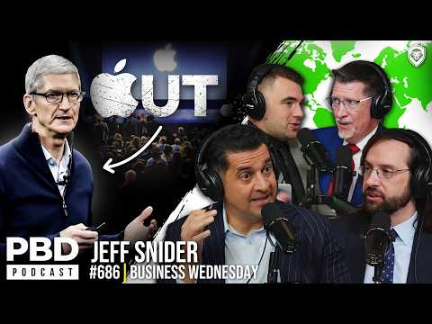 Epstein Bill Passes, Trump's 'Piggy' Slam & MBS Visit, Bitcoin Freefall + Tim Cook Steps Down? | PBD