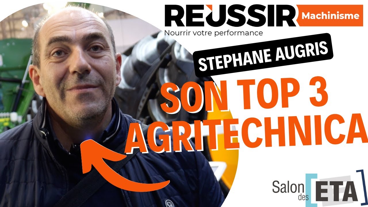 Agitechnica - Nouveautés machinisme : le top 3 de Stéphane Augris