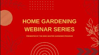 Home Gardening Webinar 2023: Rain Gardens