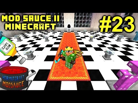 Minecraft Mods - Mod Sauce II Ep. 23 - NEW BASE LOCATIONS !!! ( HermitCraft Modded )