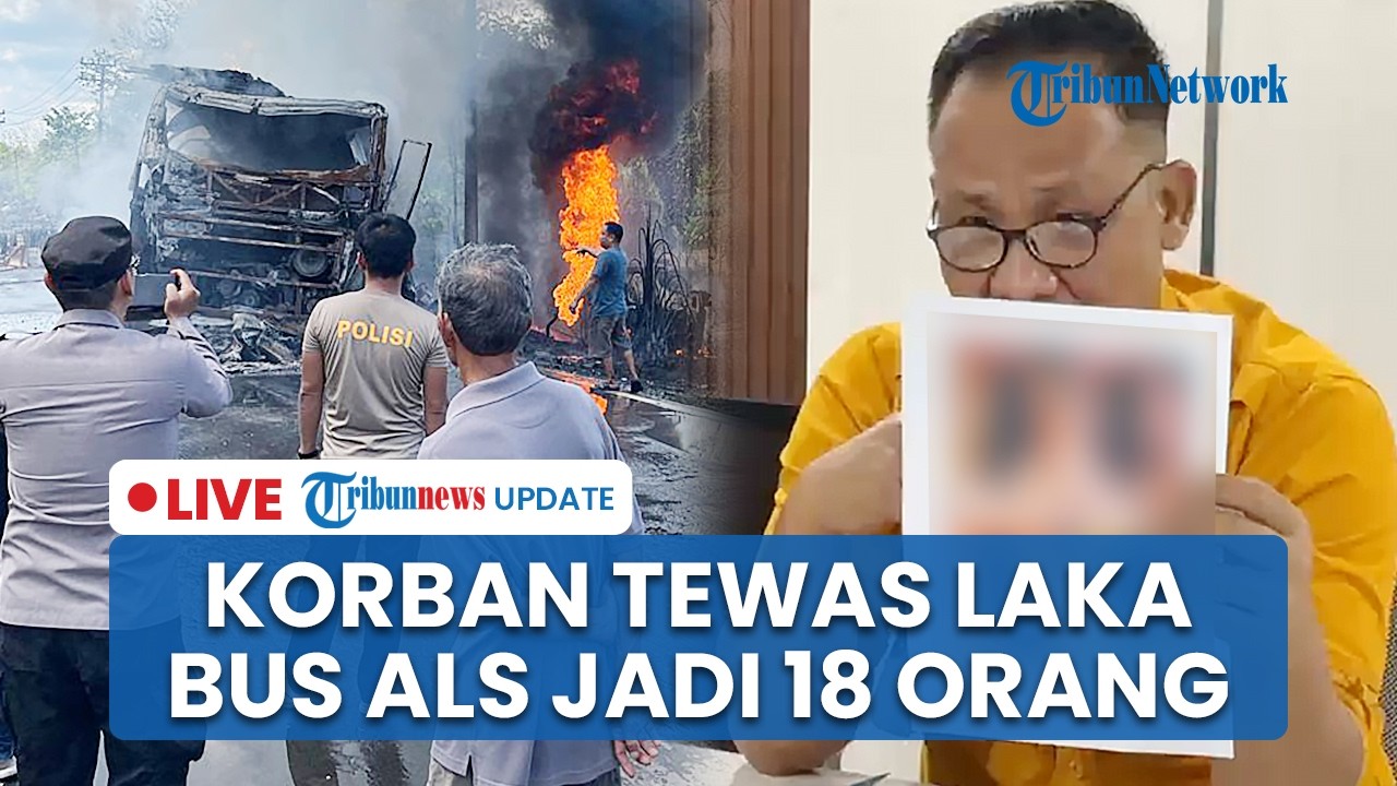 LIVE: Update Korban Tewas Tragedi Laka Bus ALS di Muratara, Ada Kantong Berisi 2 Jasad