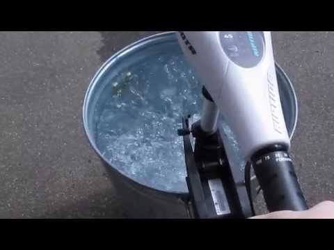 Minn Kota Riptide 45 lb trolling motor current test
