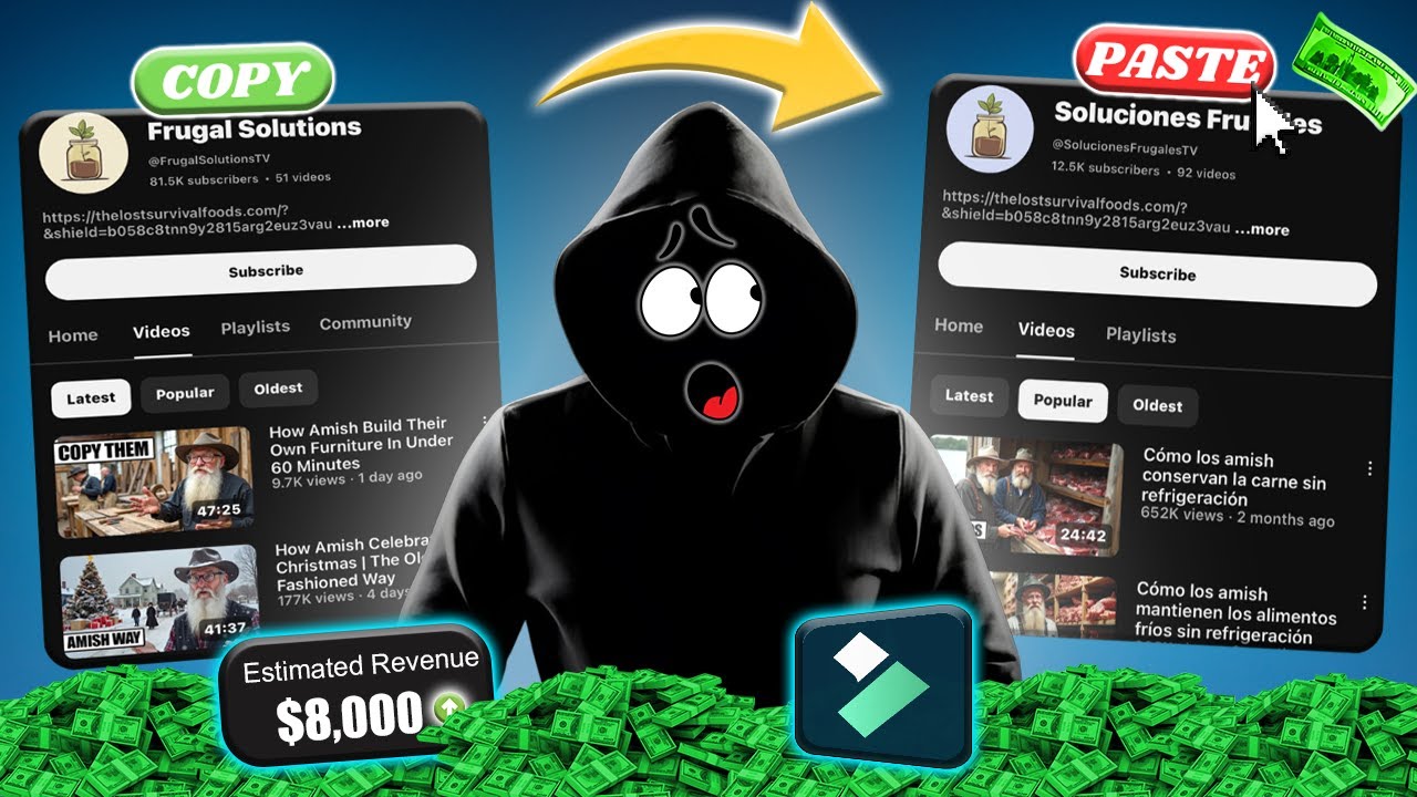 How Filmora AI + YouTube Automation Made Me $8,000/Month (And How You Can Too!)