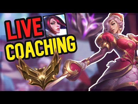First Youtube Stream! Gold Fiora Coaching Session!