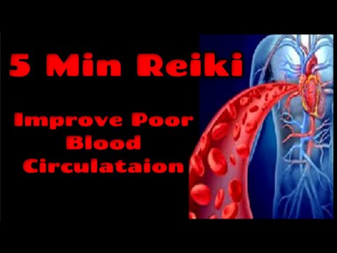 Reiki For  Poor Blood Circulation l 5 Min Session l Healing Hands Series