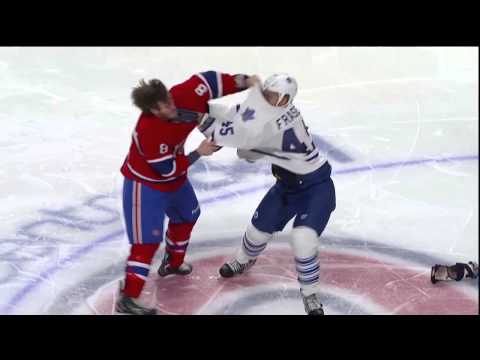 Mark Fraser vs Brandon Prust - Feb 9th 2013 (HD)