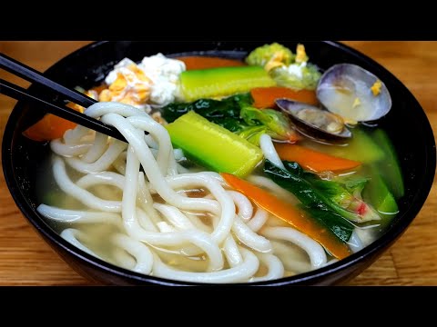 옛날우동 10분이면 뚝딱!