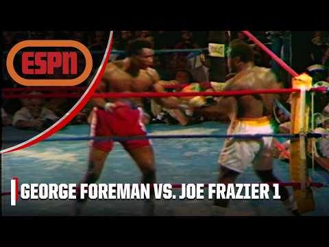 George Foreman vs. Joe Frazier 1 [FULL FIGHT] | ESPN Throwback