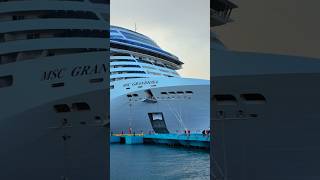 MSC GRANDIOSA😍  #cruiseship #cruisetour #cruise