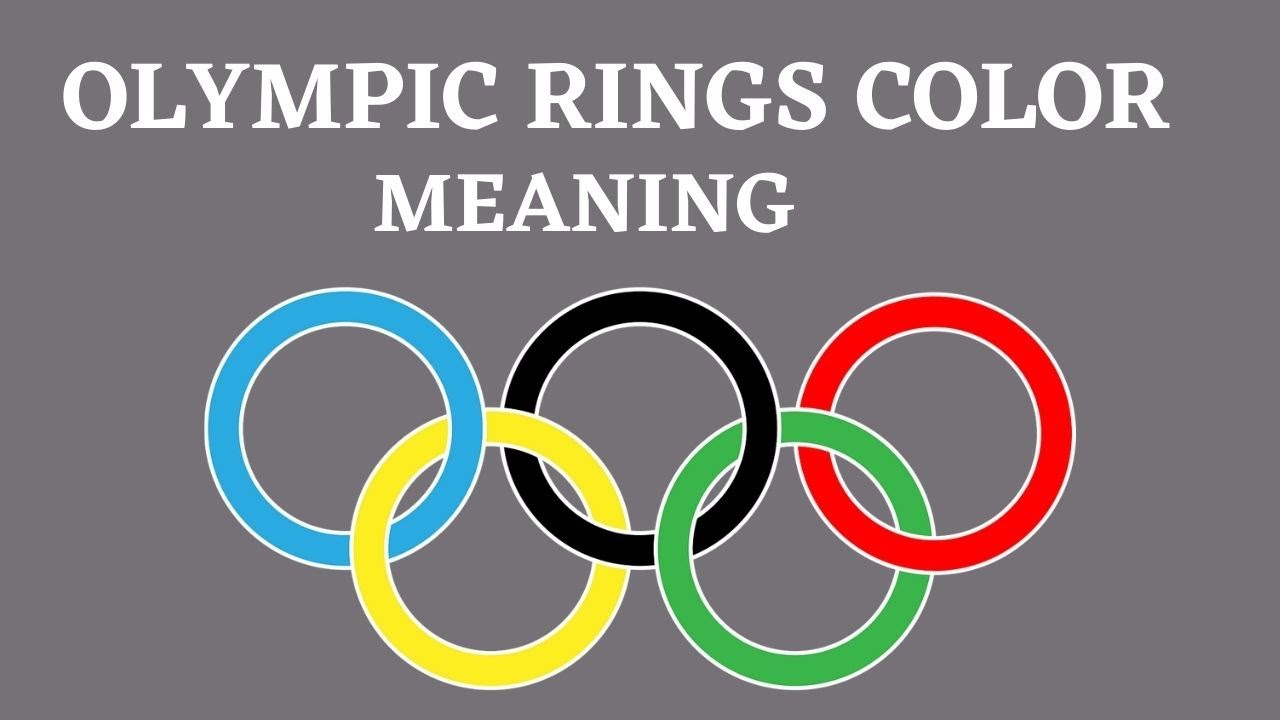 What are the colors of the 5 Olympic rings? – Life Set Go