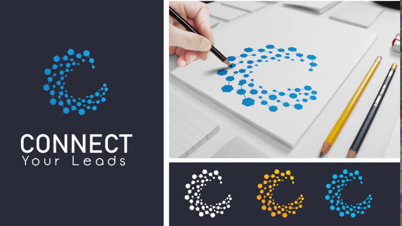 Illustrator CC Tutorial | Graphic Design | Abstract C Letter  Logo Design For Technology Company