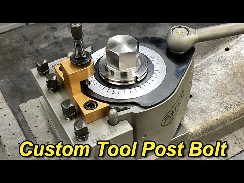 Machining a Custom Toolpost Bolt