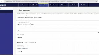 MHS GENESIS Secure Messaging Tutorial