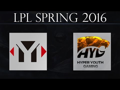 [LoL Highlights] YM vs HYG G4 | Young Miracles vs HYG G4 (16.04.2016) | LPL Spring 2016