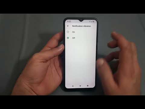 how to disable notification vibration in Nokia 2 3, Nokia 2 3 notification vibration