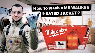 Washing My Milwaukee Heated Jacket M12! 🔥