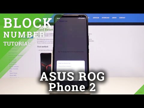 How to Block Number in ASUS ROG Phone 2 – Create Blacklist