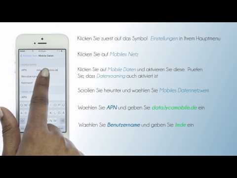 Lycamobile Deutschland - Mobiles Internet Einstellungen für iPhone