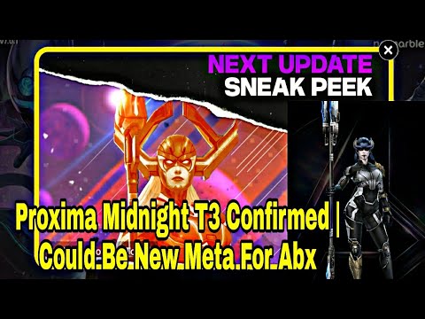 Proxima Midnight T3 Confirmed | Could Be New Meta For Abx - Marvel Future Fight