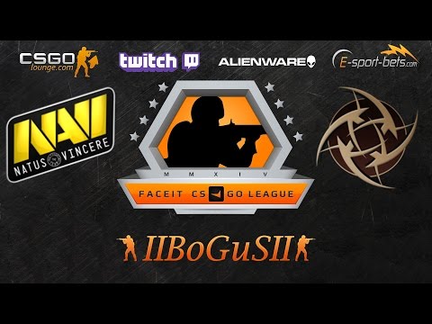 NaVi vs NiP [Mirage] - Faceit League 2015 EU - CSGO