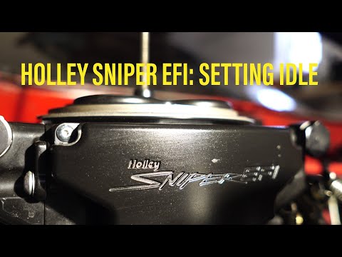 Holley Sniper EFI: How to Set Idle