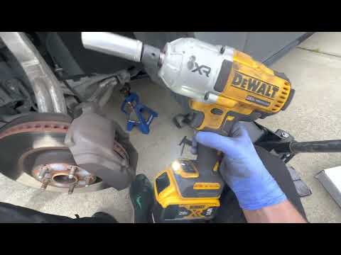 How to change brake rotors and pads on a Lexus GS350 (detailed)